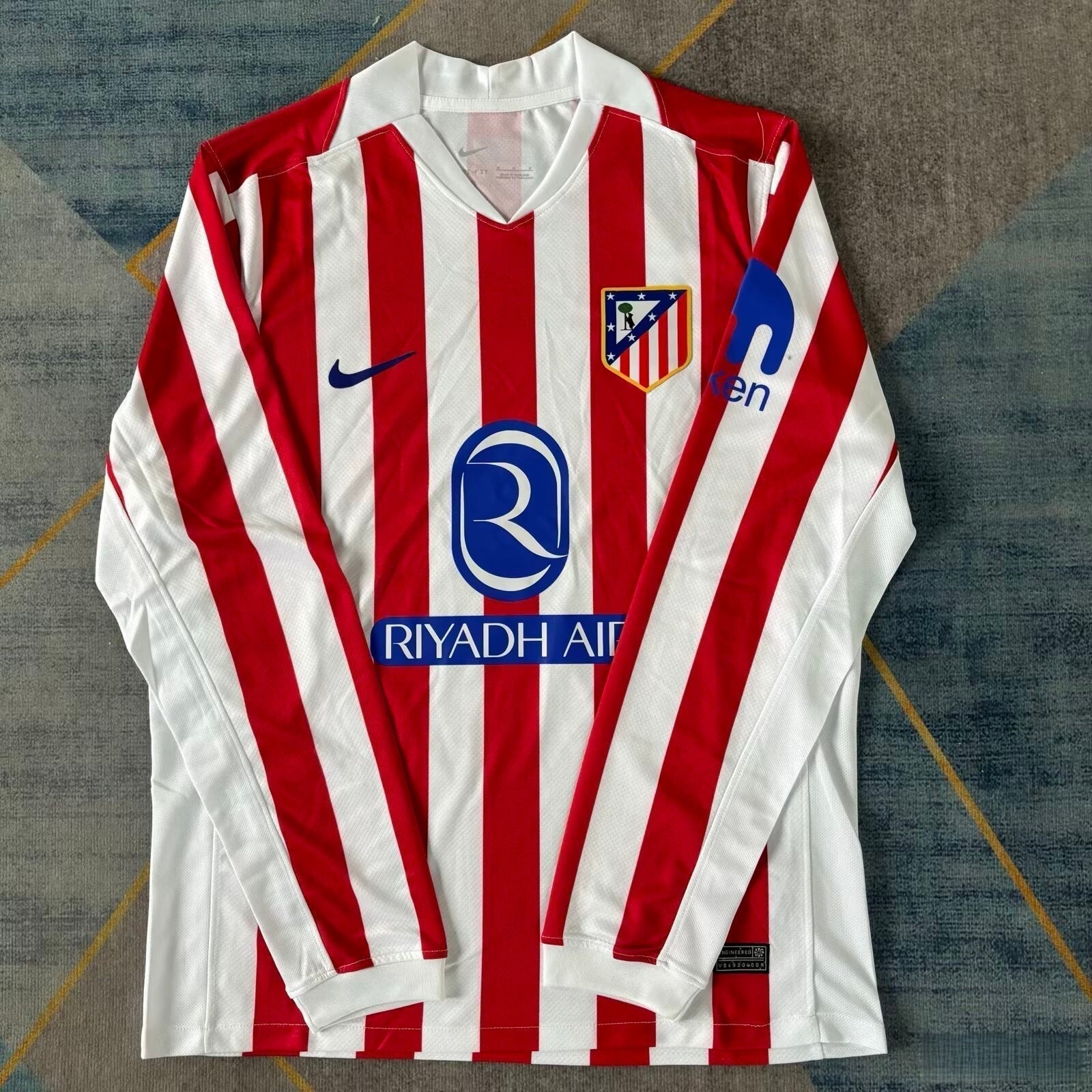 Camiseta Atlético Madrid Primera Equipación 25/26 Manga Larga