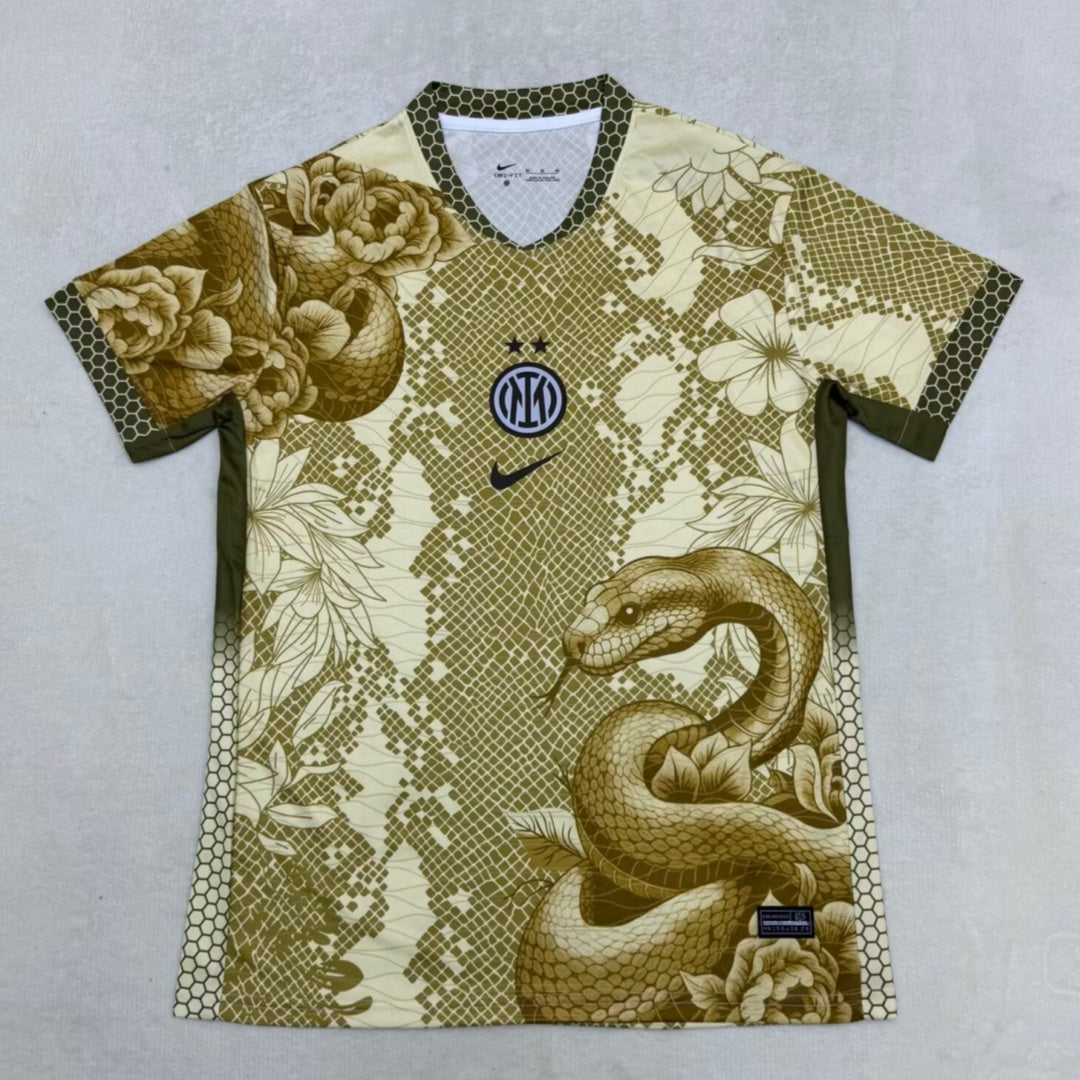 Camiseta amarilla especial del Inter de Milán 25/26