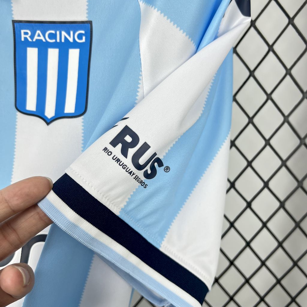 Camiseta local del Racing Club Avellaneda 2025/26