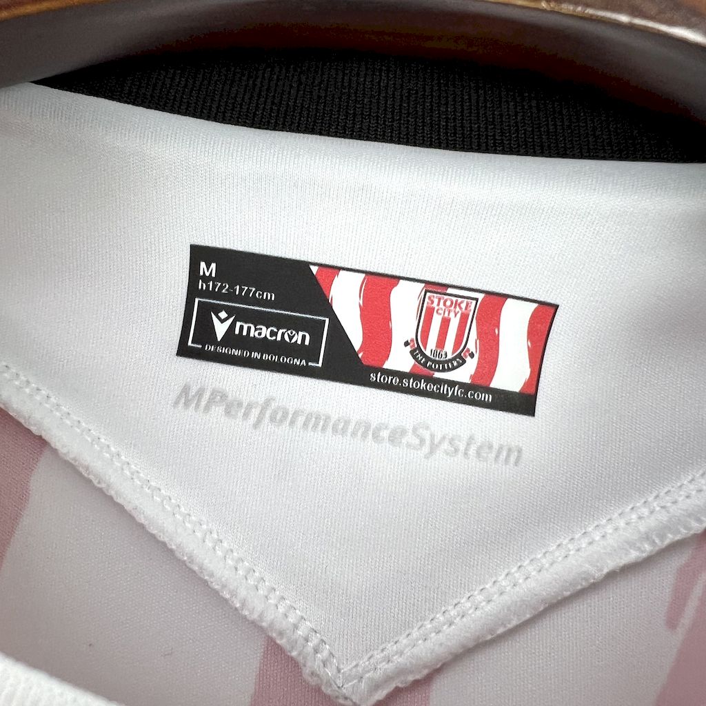 Camiseta local del Stoke City 2025/26