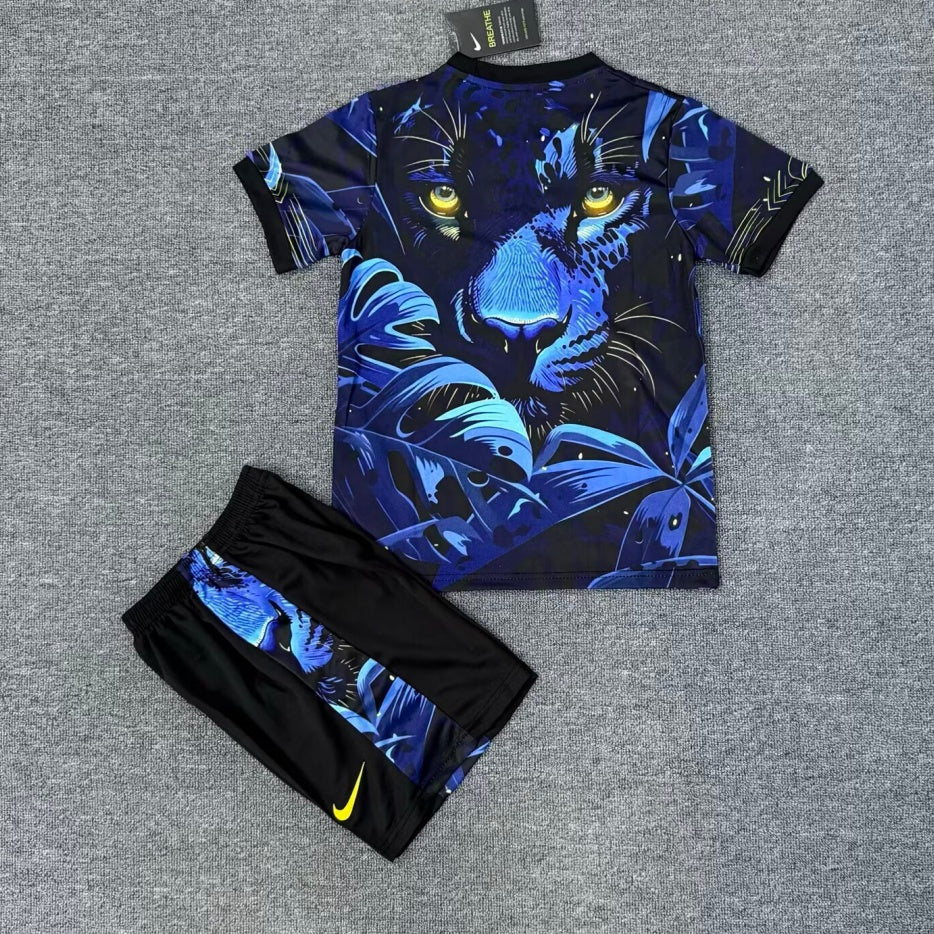 Conjunto infantil 25/26 Brasil Especial Azul