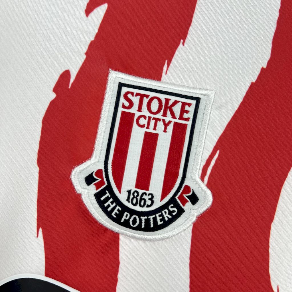 Camiseta local del Stoke City 2025/26