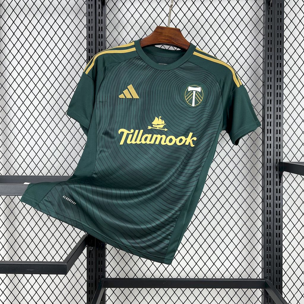 Camiseta local de los Portland Timbers para la temporada 2025/26