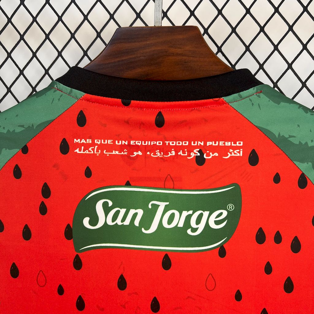 Camiseta visitante del CD Palestino 2025/26