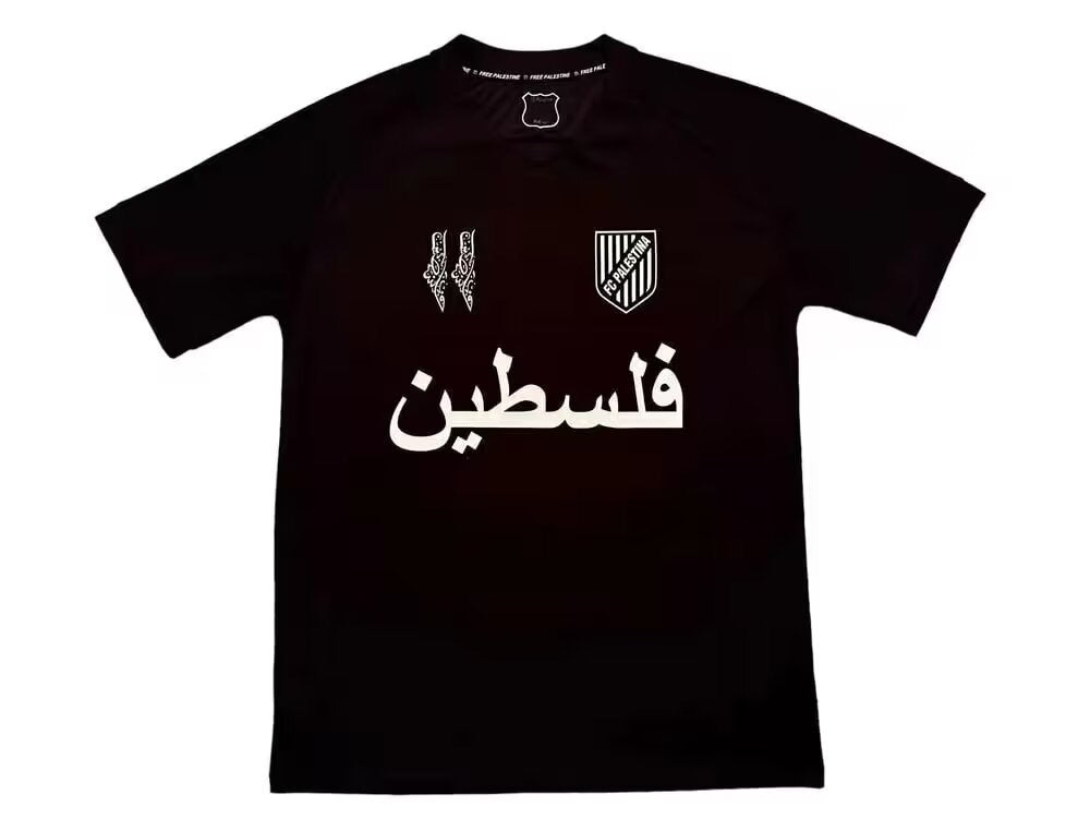 Camiseta 24/25 FC (Filastin) Negro Especial