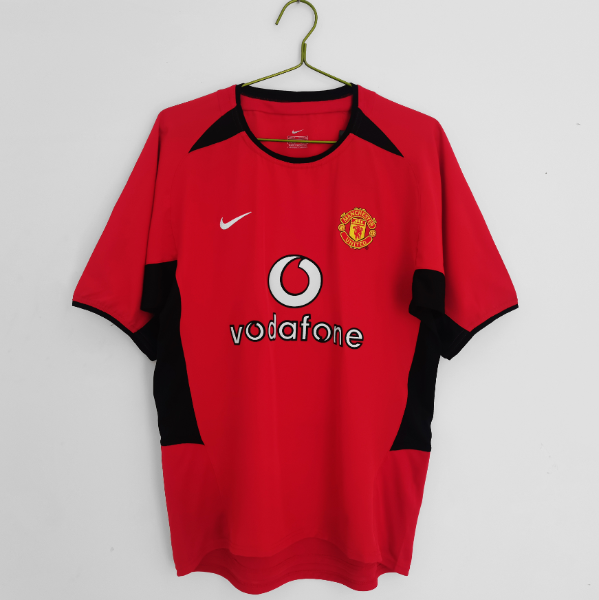Camiseta retro de local del Manchester United 2002-2004