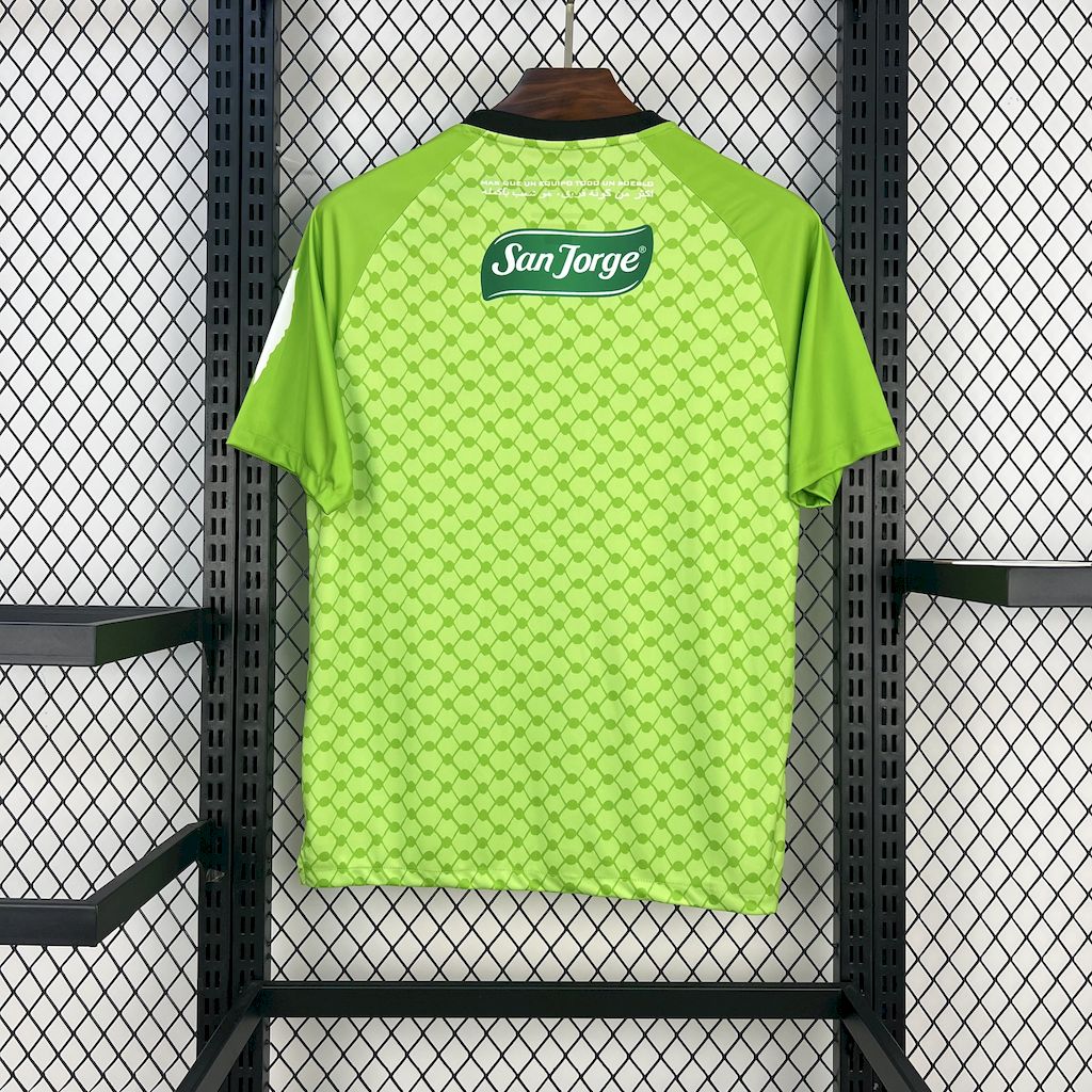 Camiseta verde claro del CD Palestino 2025/26