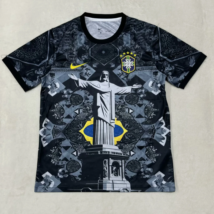 Camiseta negra especial de Brasil 25/26 A