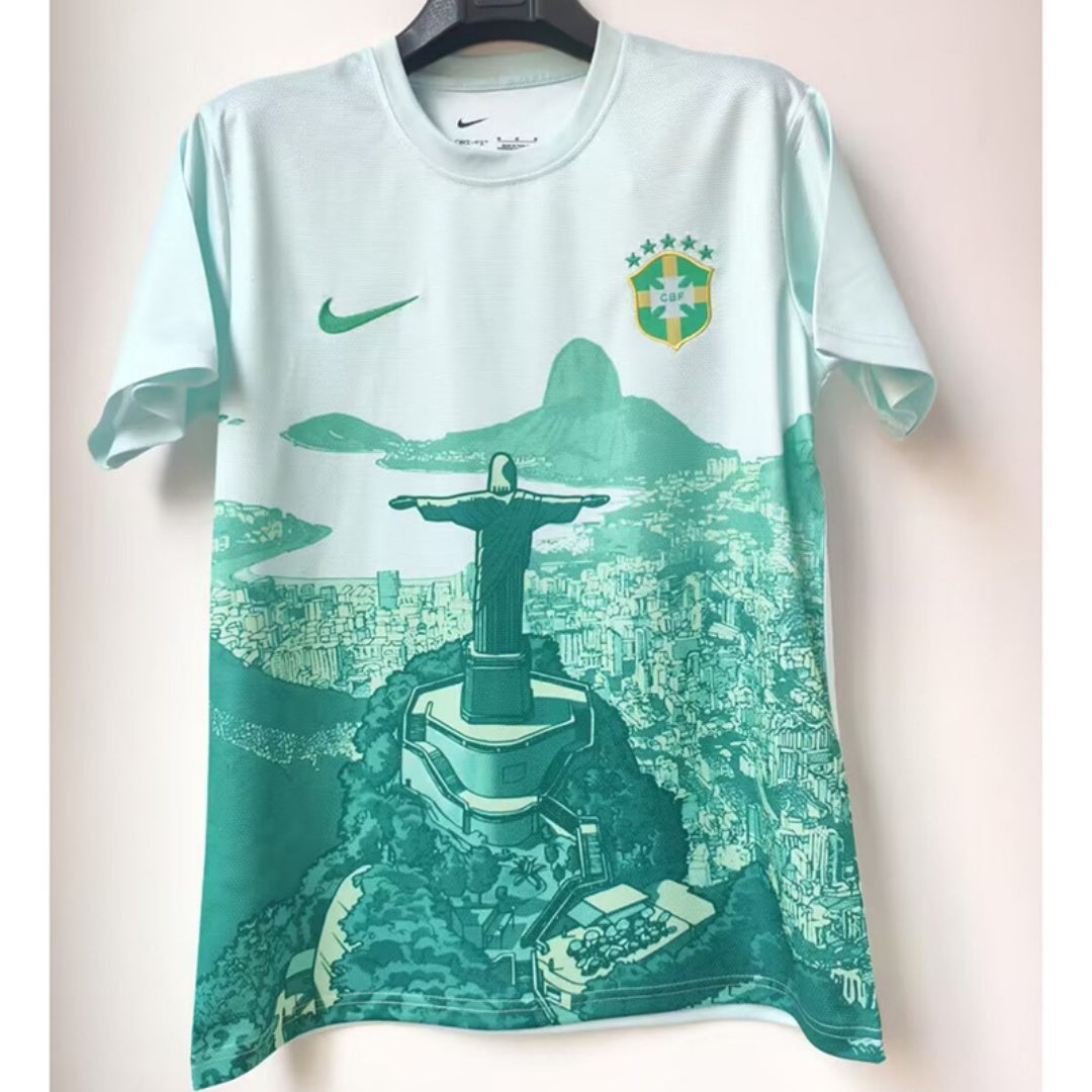 Camiseta verde especial de Brasil 25/26