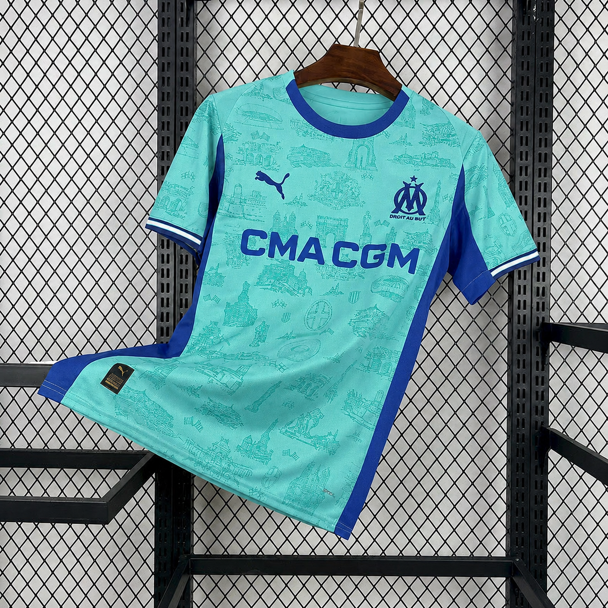 Camiseta azul edición especial OM 2025/26