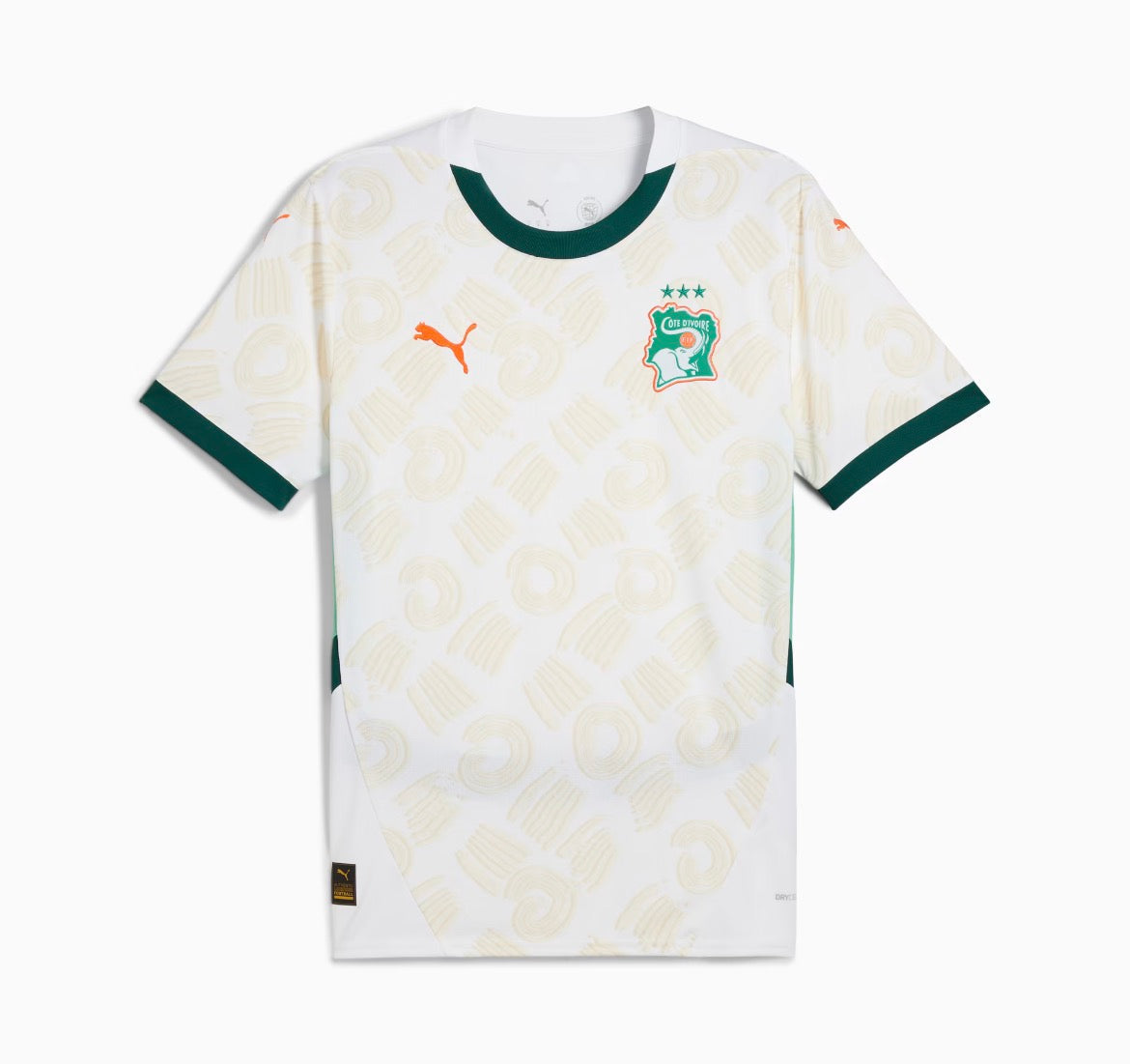 Camiseta de visitante de Costa de Marfil para la Copa Africana de Naciones 2025
