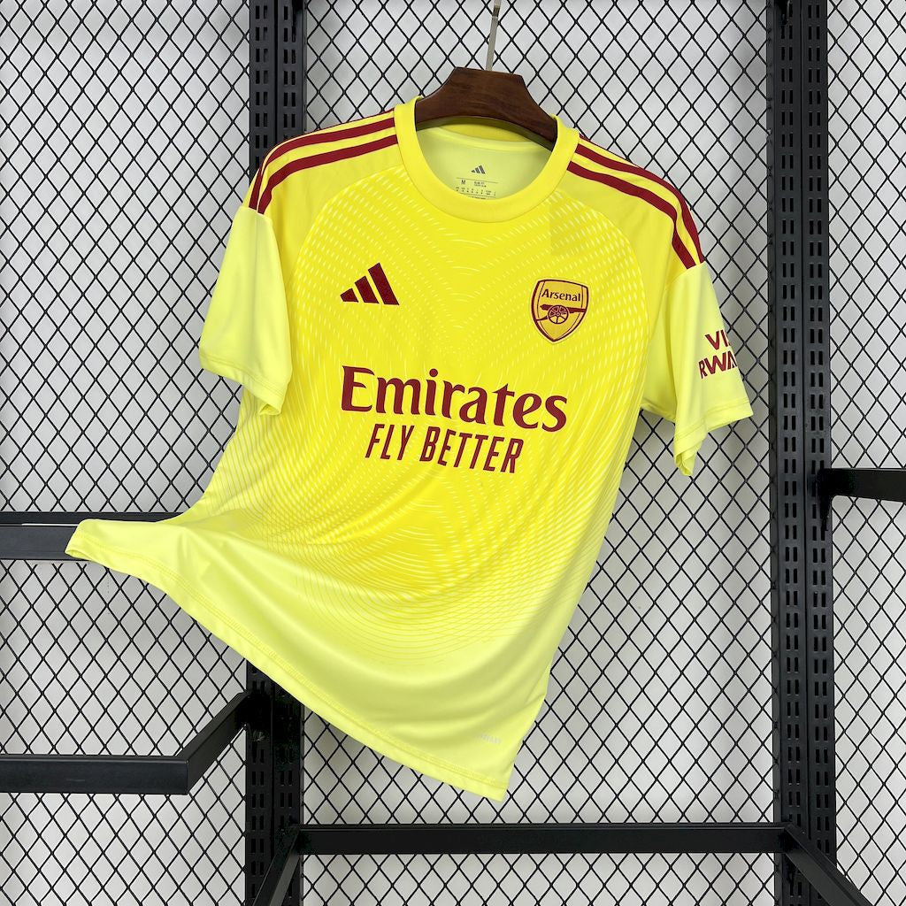 Camiseta de portero del Arsenal 2025/26