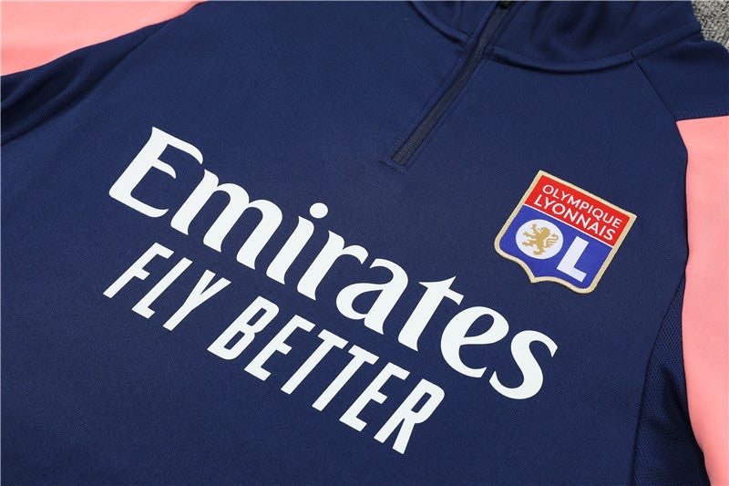 Equipo Olympique Lyonnais Azul-Rosa 2023-2024