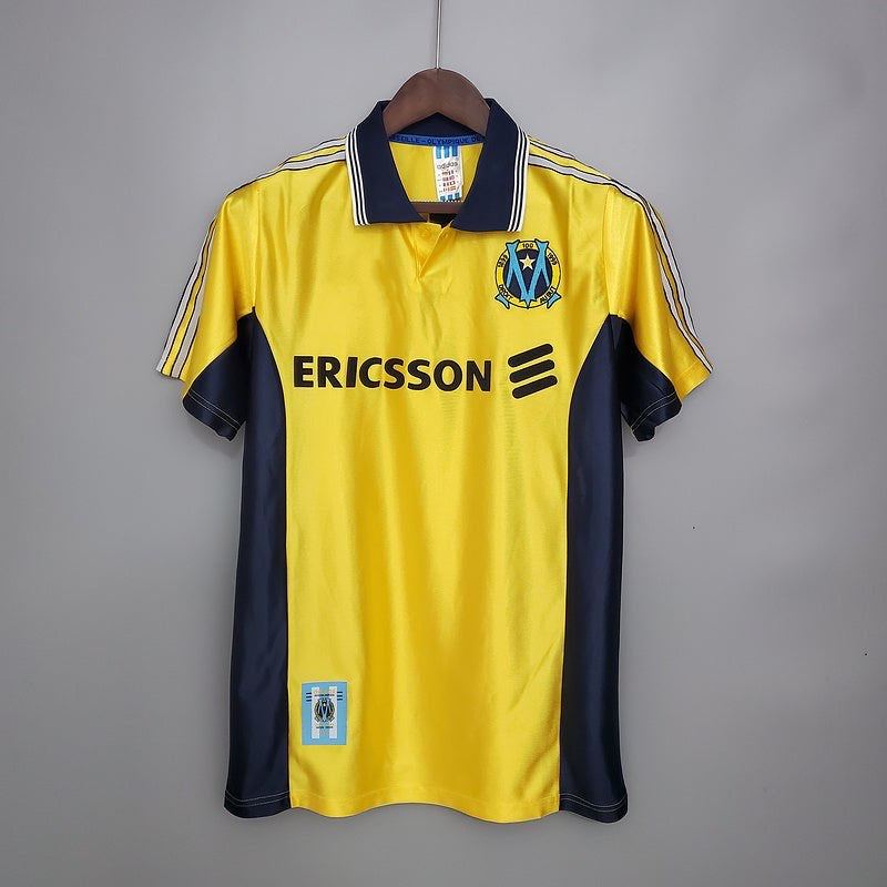 Segunda equipación del Olympique de Marsella Retro 1998-1999