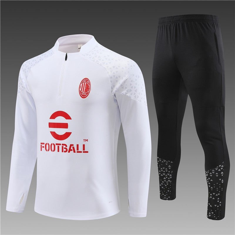 Equipación blanca del AC Milan 2023-2024