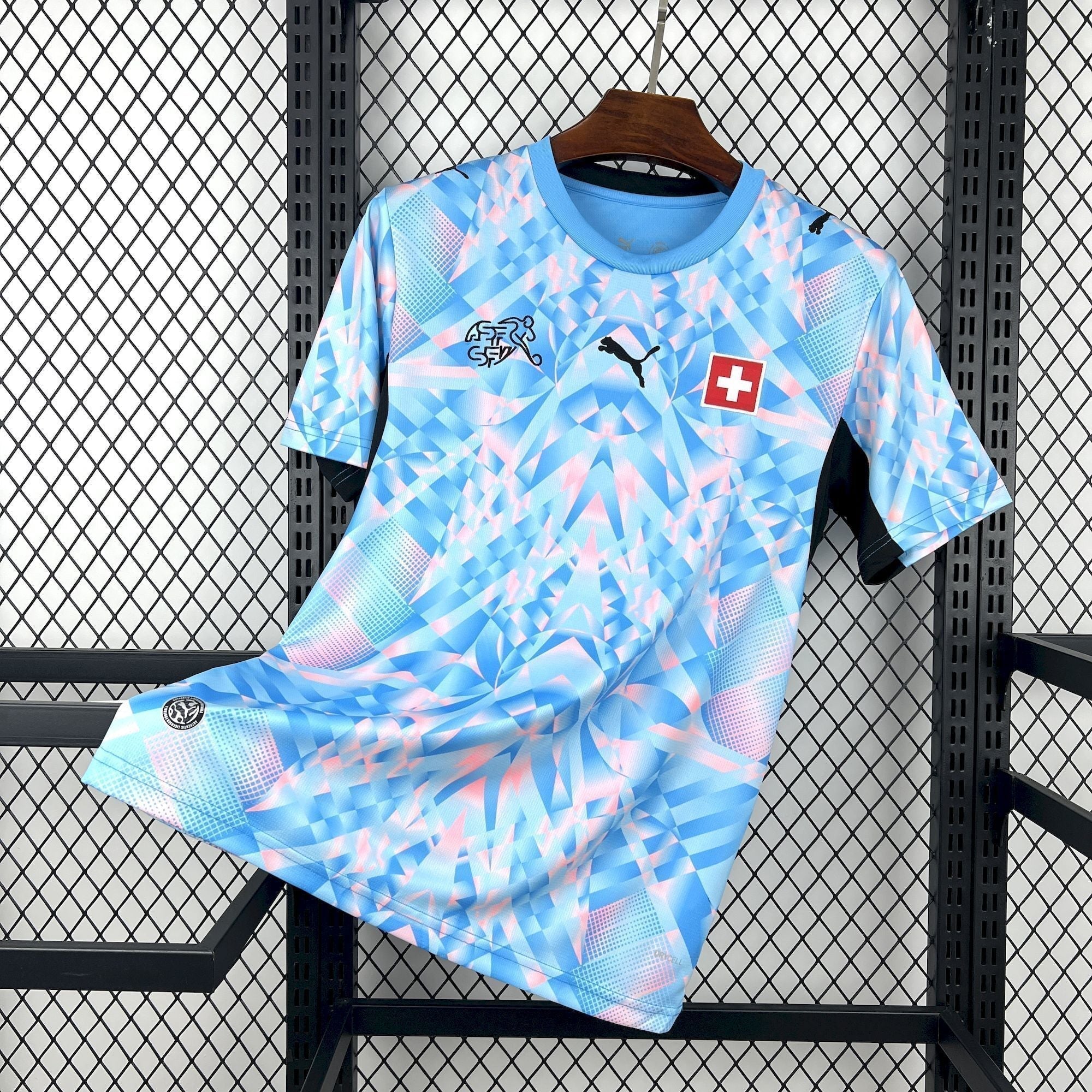 Camiseta de visitante de Suiza 2025/26