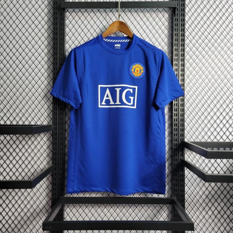 Tercera equipación retro del Manchester United 2007-2008