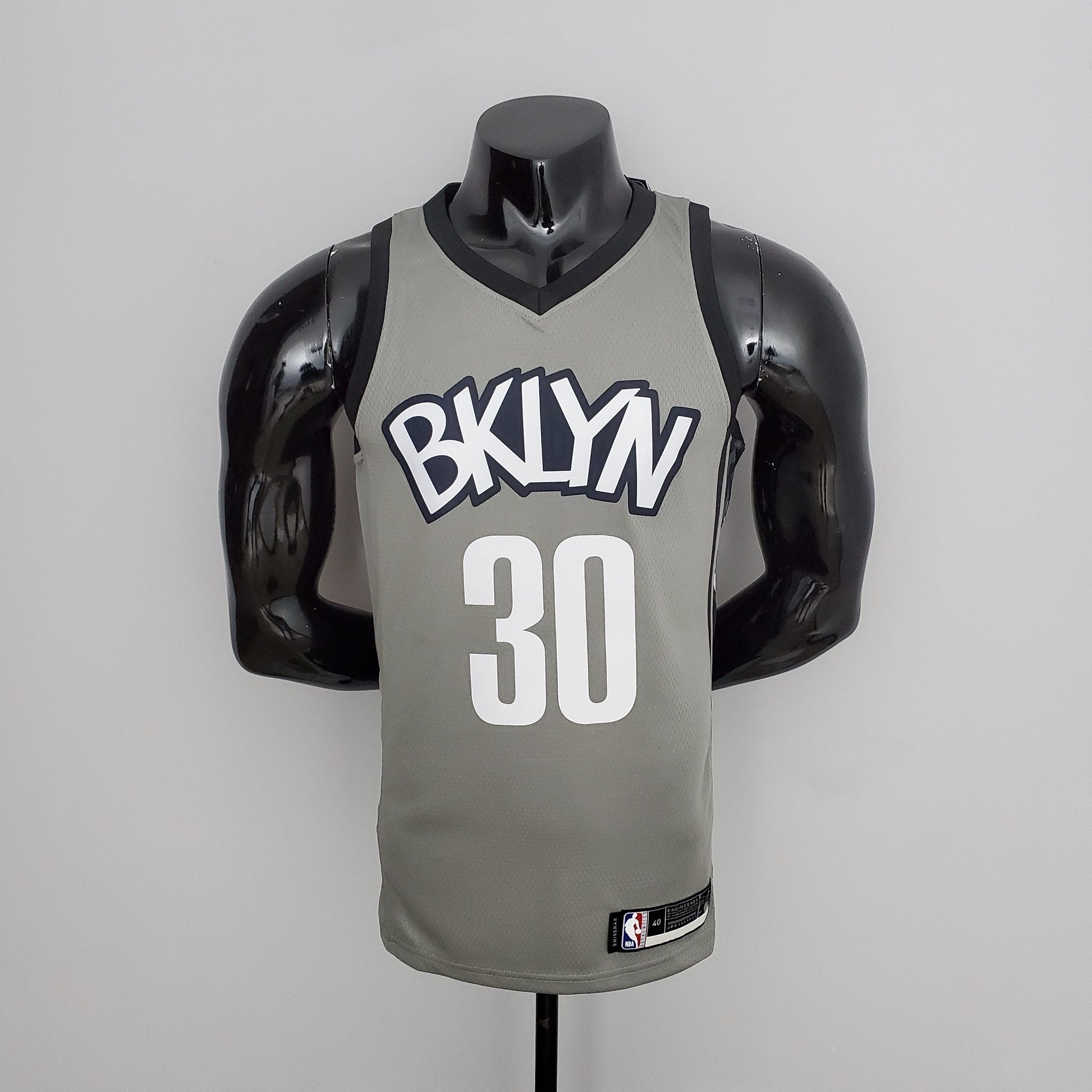 Camiseta de baloncesto de los Brooklyn Nets de Curry número 30 de la NBA
