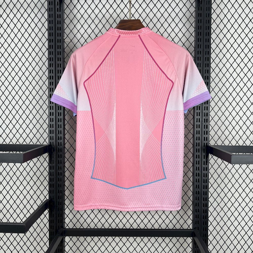 Camiseta rosa de edición especial del PSG 2025/26