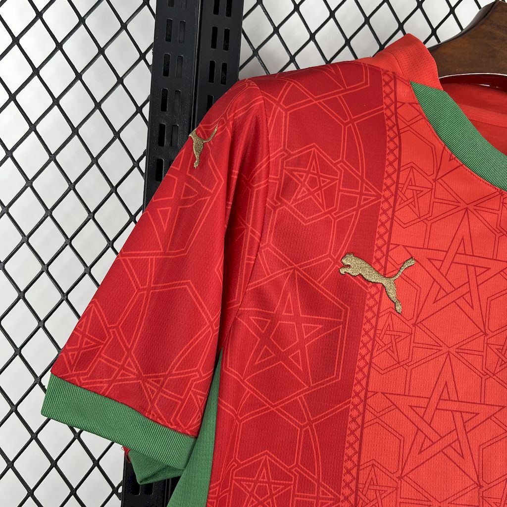Camiseta de local de Marruecos para la Copa Africana de Naciones 2025
