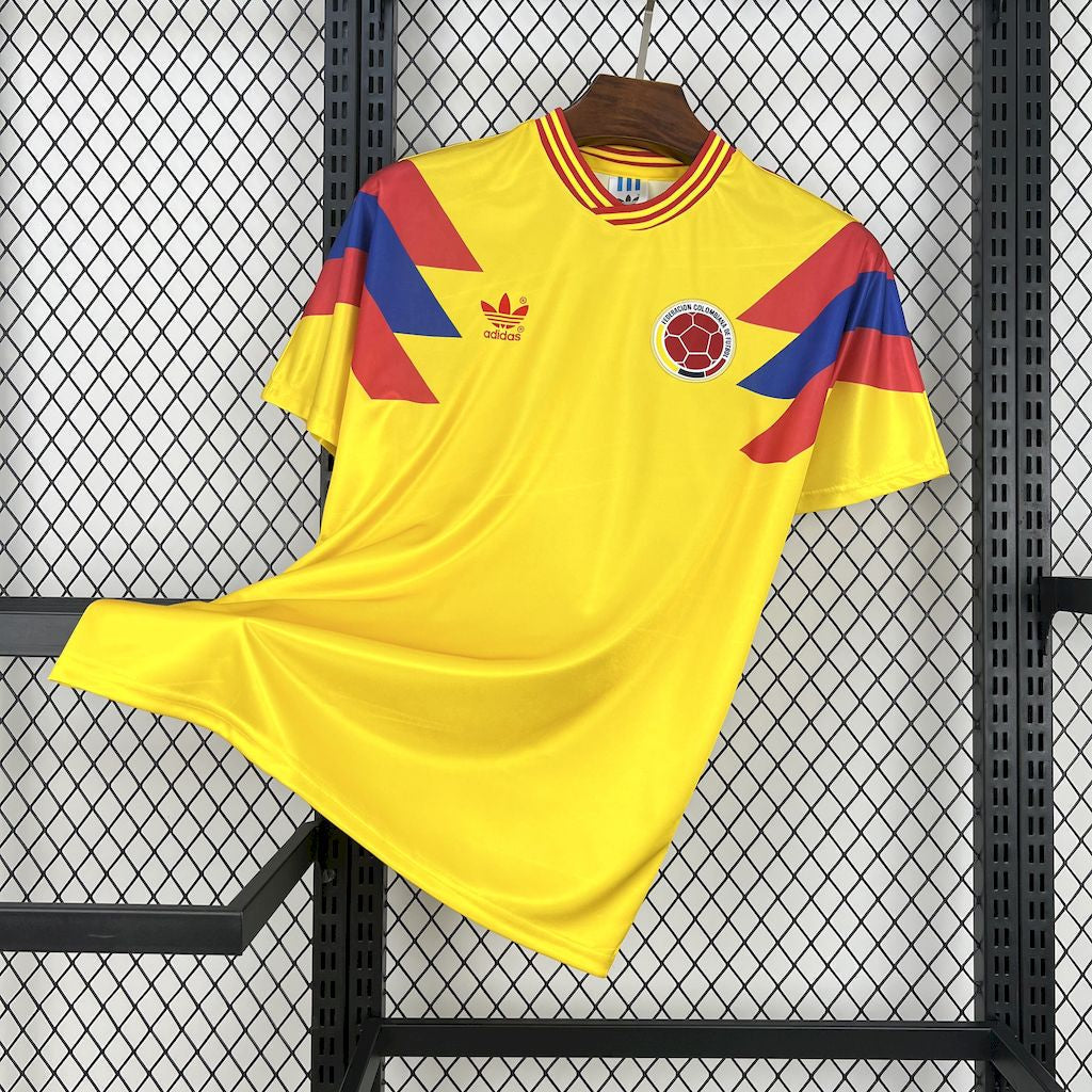 Camiseta retro de Colombia de 1990