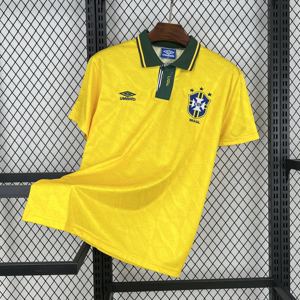 Camiseta retro de local de Brasil 1991