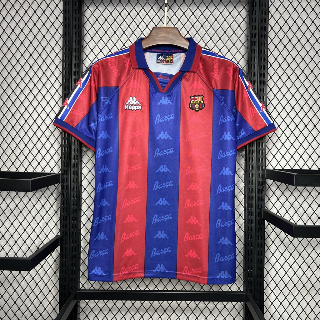 Camiseta retro de local del FC Barcelona 1995/96