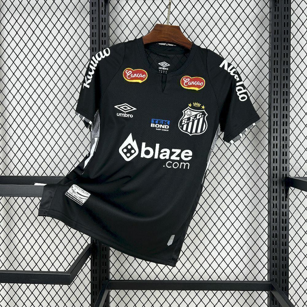 Camiseta negra del Santos Concept 2025/26