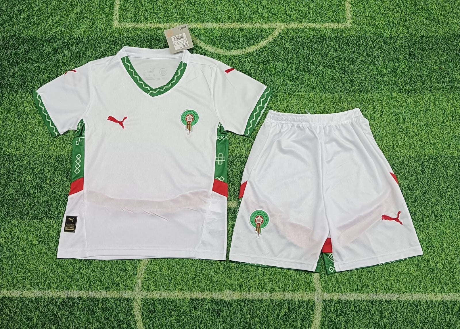Conjunto infantil 24/25 Marruecos Blanco
