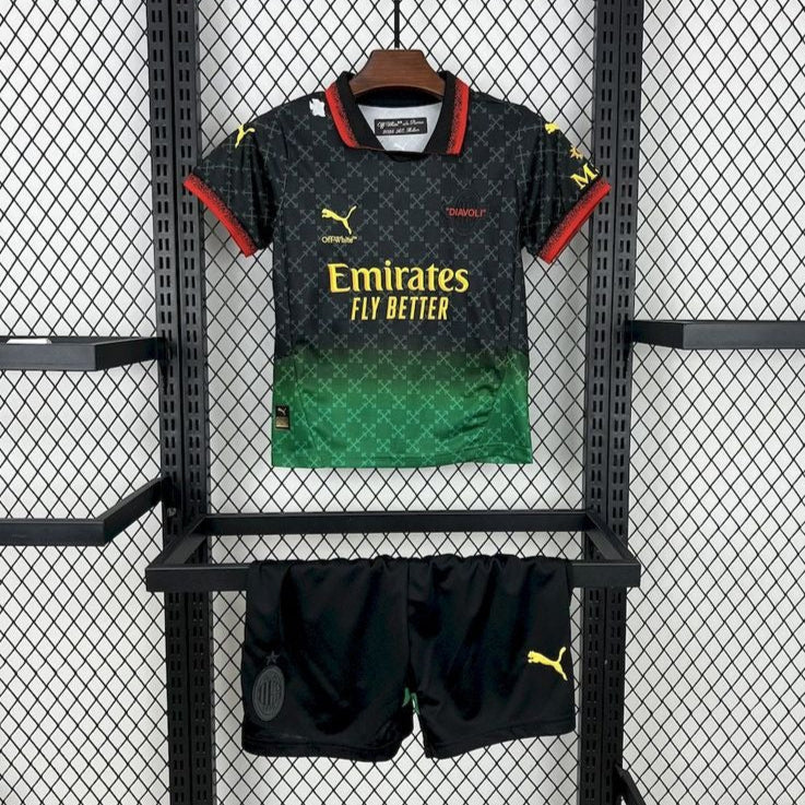 Conjunto especial infantil AC Milan 25/26
