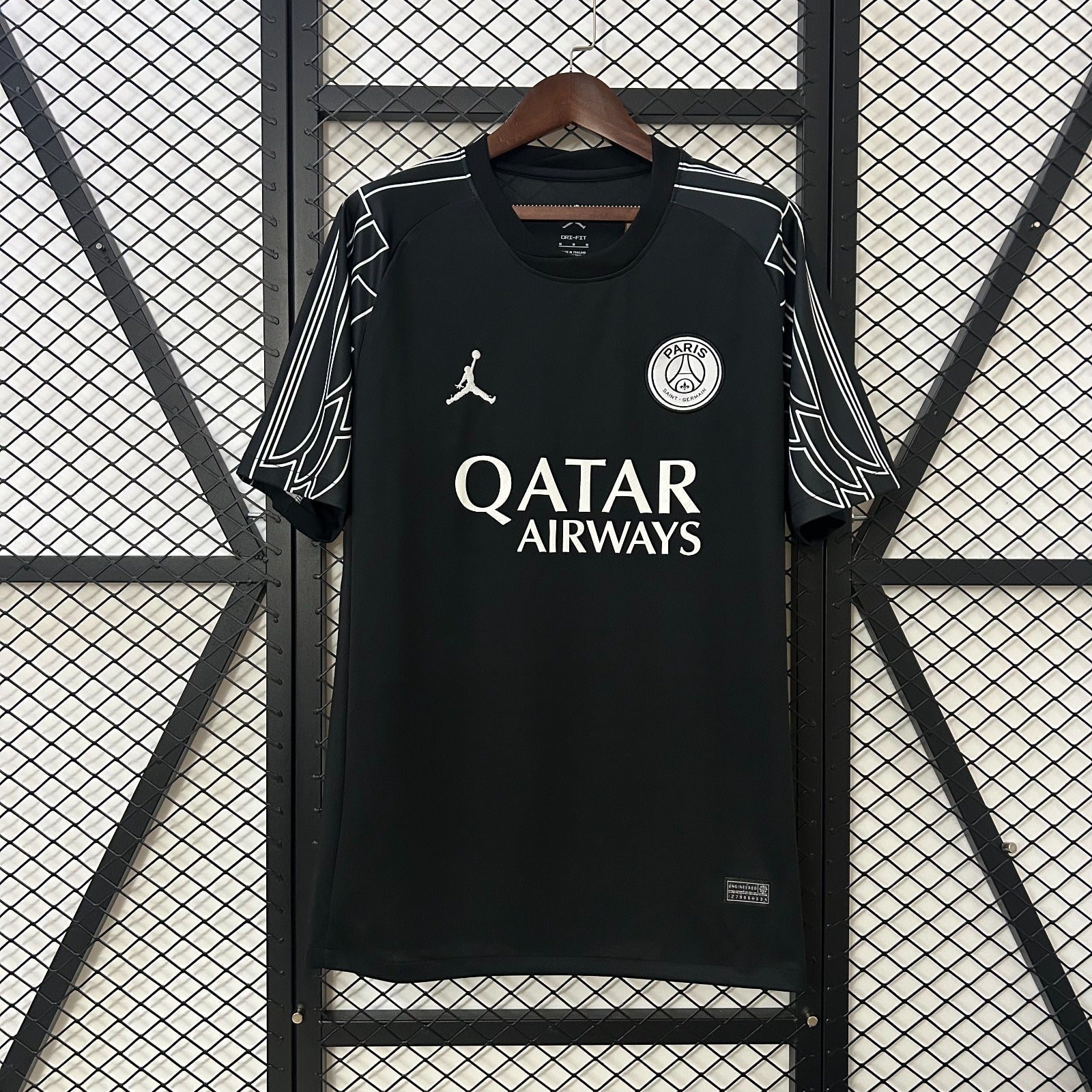 Camiseta negra del PSG 24/25