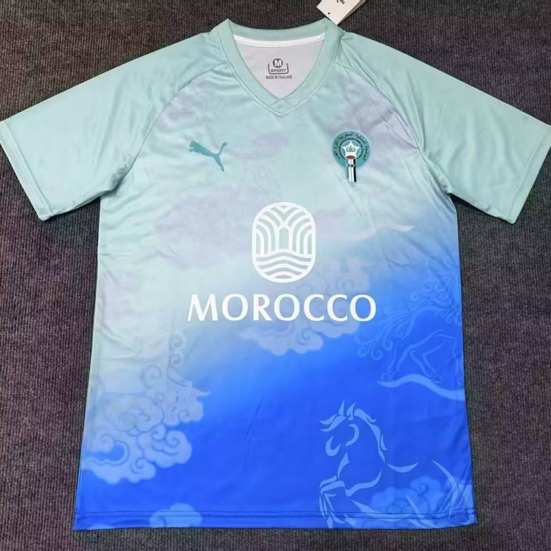 Camiseta azul especial de Marruecos 25/26
