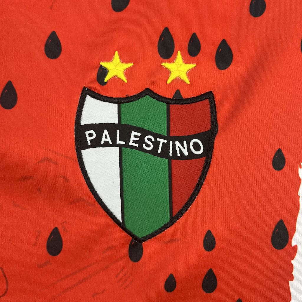 Camiseta visitante del CD Palestino 2025/26