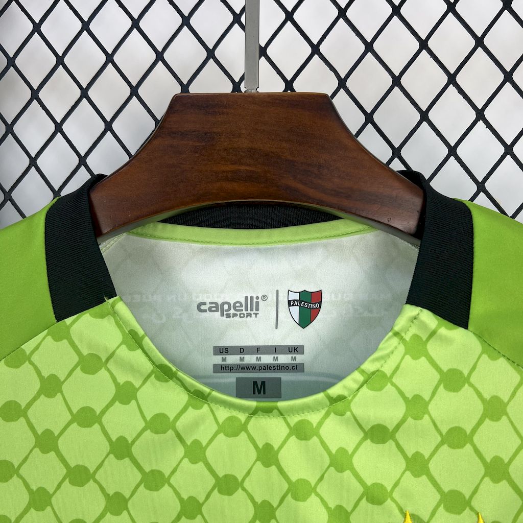 Camiseta verde claro del CD Palestino 2025/26
