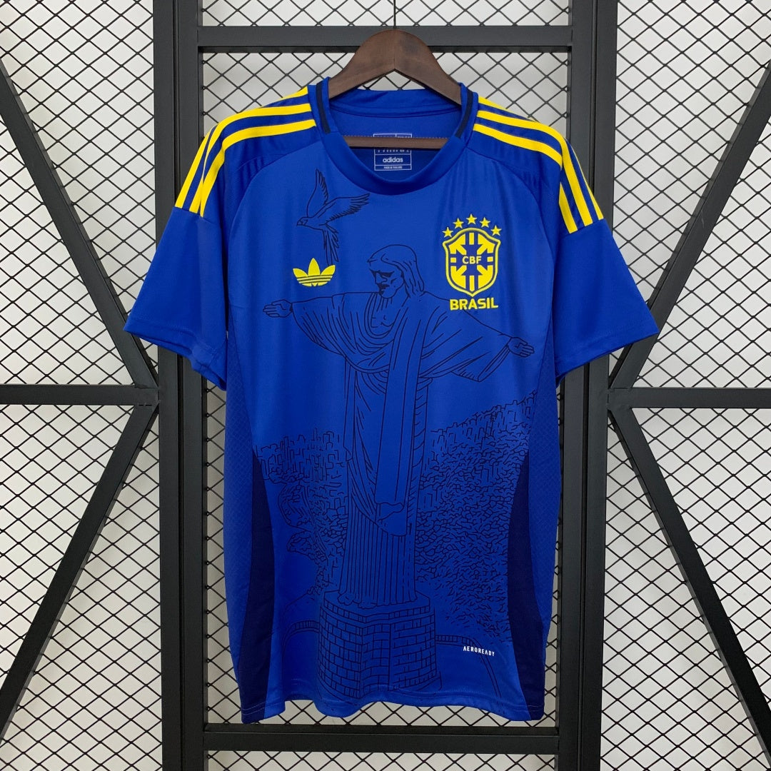 Camiseta azul especial de Brasil 25/26
