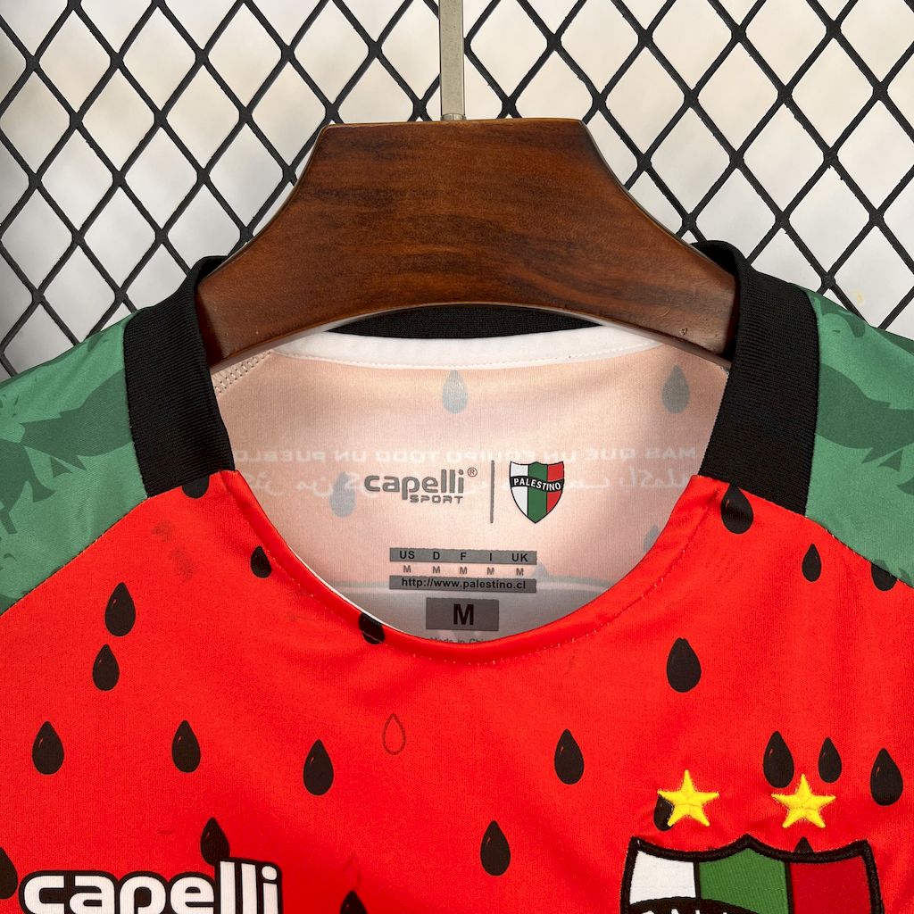 Camiseta visitante del CD Palestino 2025/26