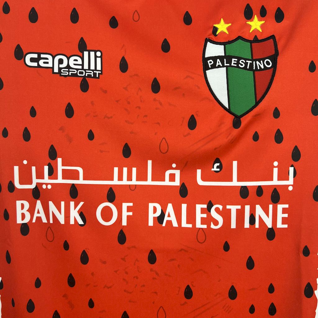 Camiseta visitante del CD Palestino 2025/26