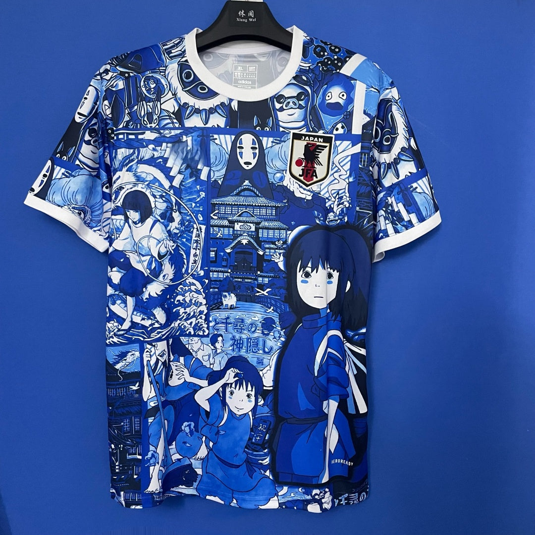25/26 Anime japonés Nueva camiseta azul especial A