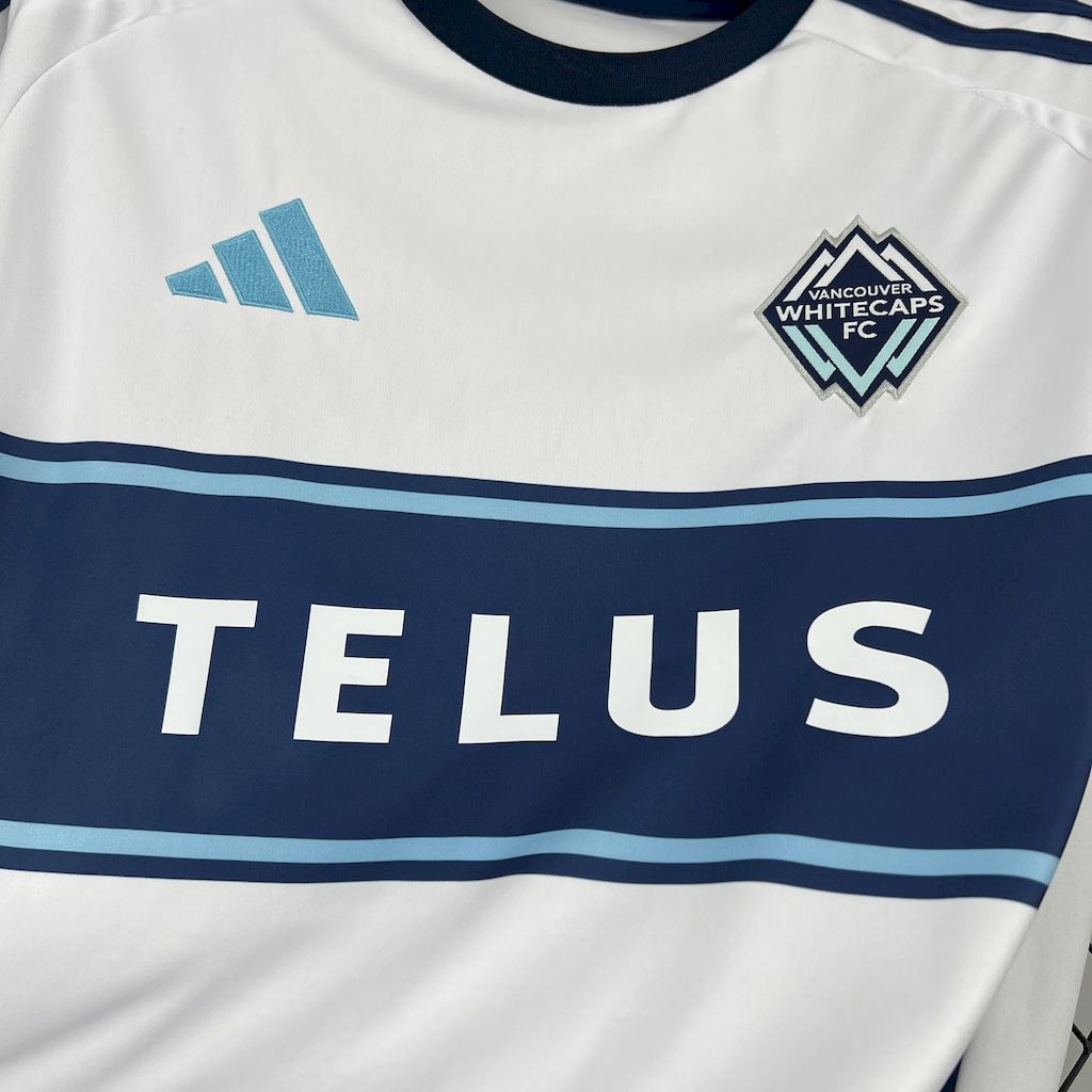Camiseta local del Vancouver Whitecaps FC para la temporada 2025/26