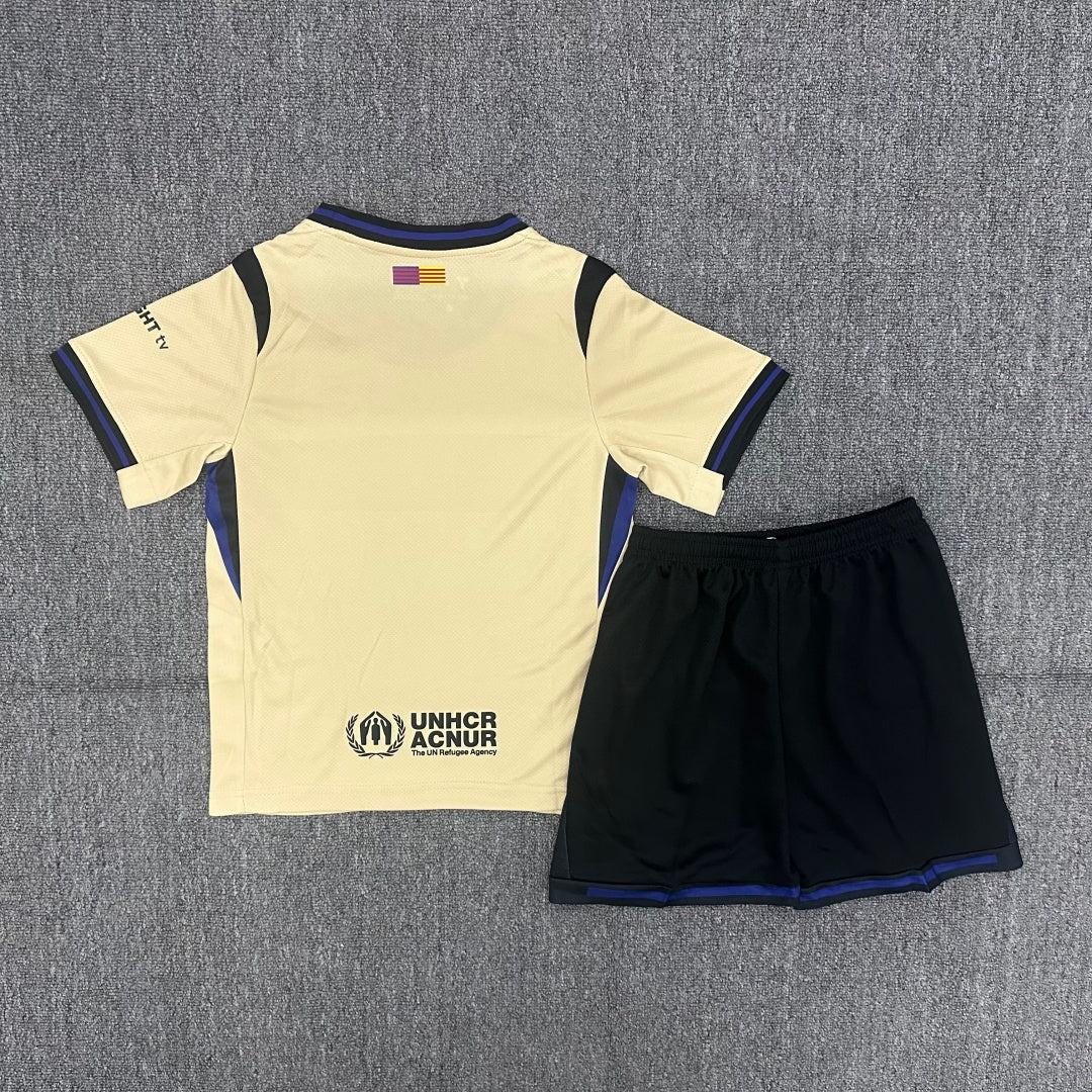 Conjunto infantil Barcelona para exteriores, talla 25/26.
