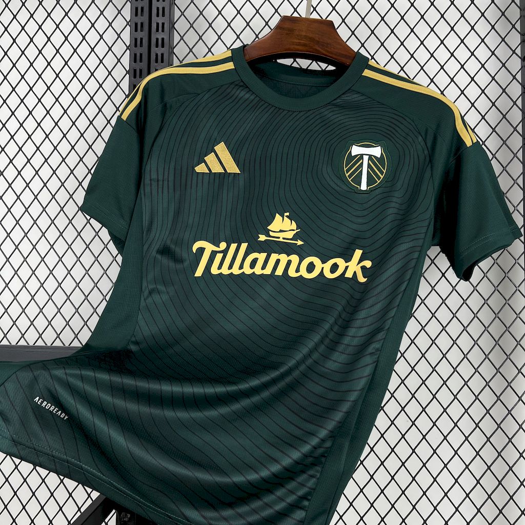 Camiseta local de los Portland Timbers para la temporada 2025/26