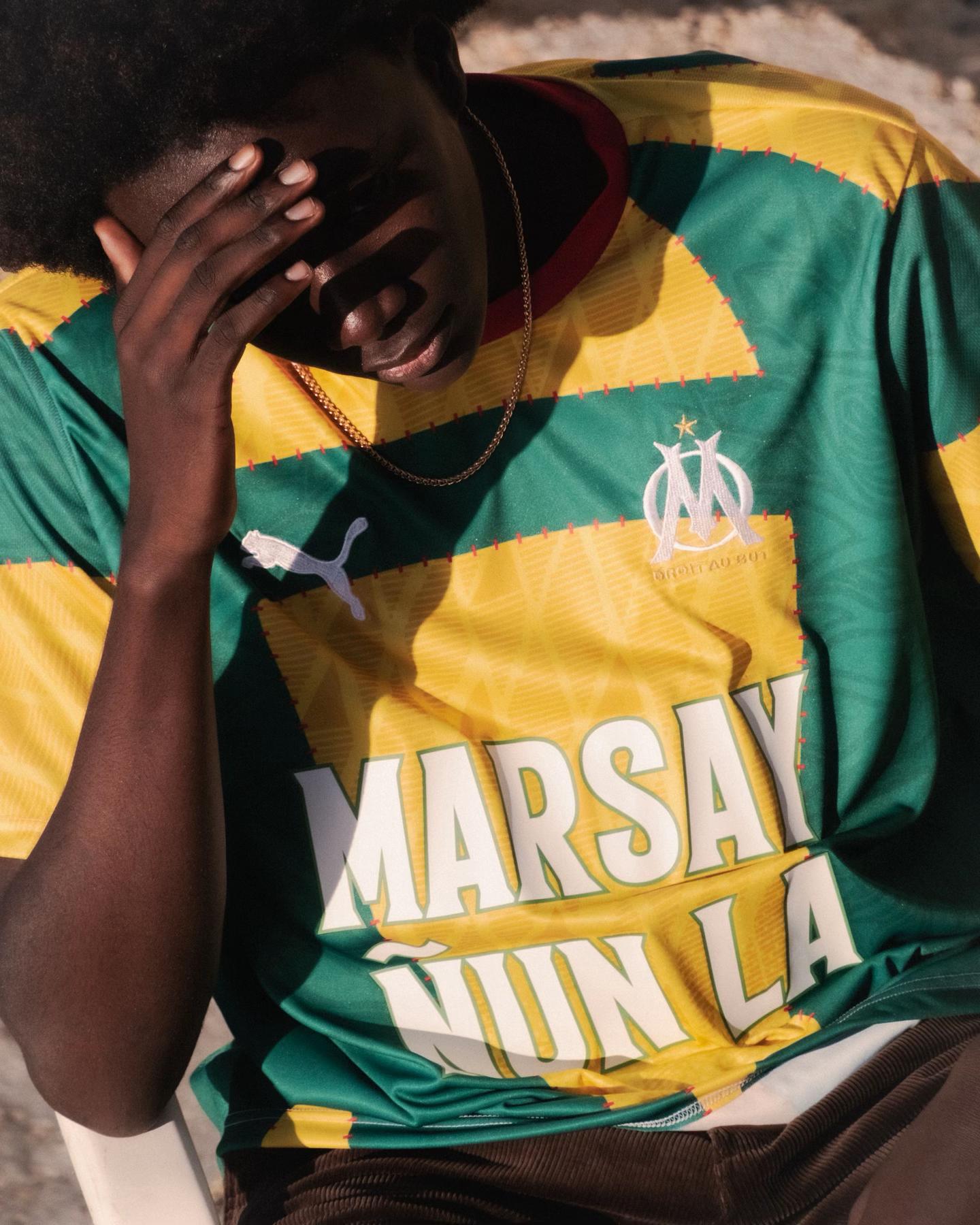 Camiseta Olympique de Marsella Senegal 2025