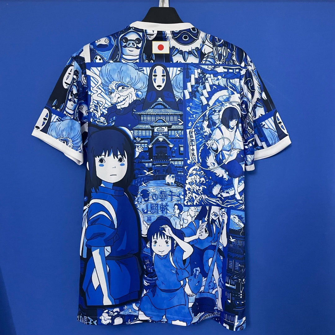 25/26 Anime japonés Nueva camiseta azul especial A
