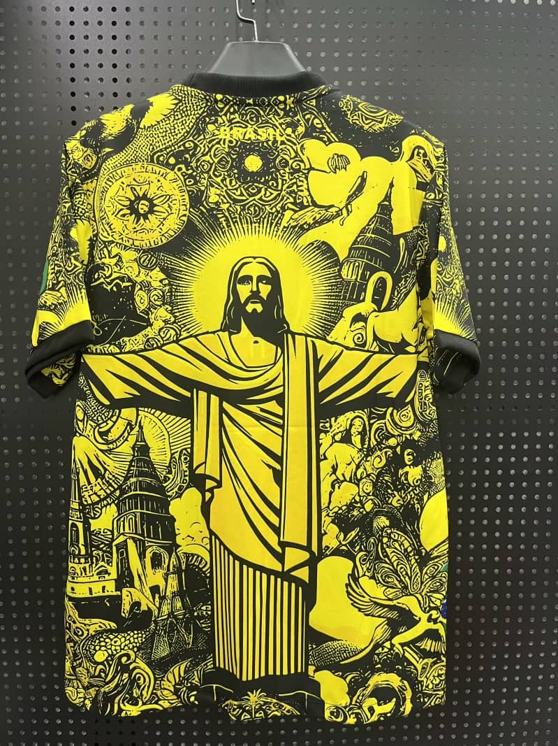 Camiseta amarilla especial de Brasil 24/25