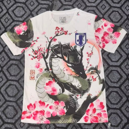 Camiseta especial de anime japonés con dragón rosa, talla 25/26.