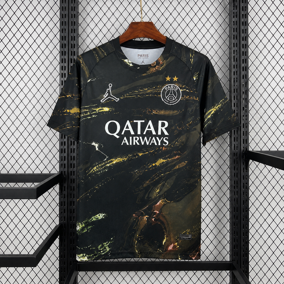 CAMISETA DEL PSG NIGHT STADIUM BACK2BACK NÚMERO 26 CON LAS 2 ESTRELLAS