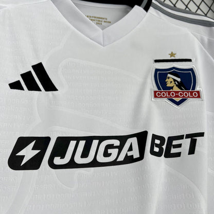 Camiseta local del Colo Colo 2025/26