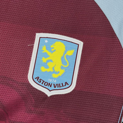 Camiseta local del Aston Villa 2025/26