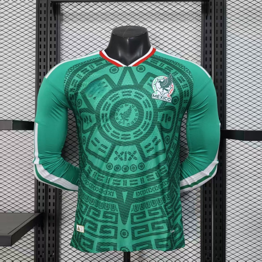 Camiseta de local de México 25/26 Manga larga