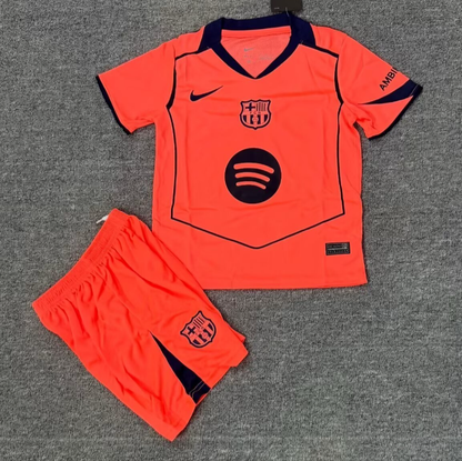 Conjunto infantil Barcelona Tercera 25/26